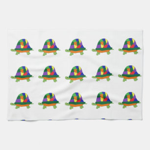 Rainbow Turtles Handtuch