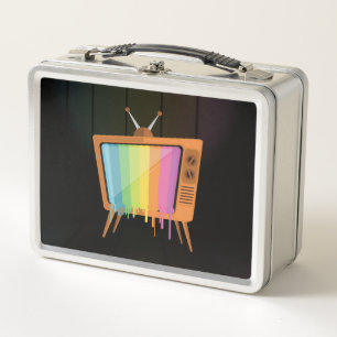 Rainbow TV Metall Brotdose
