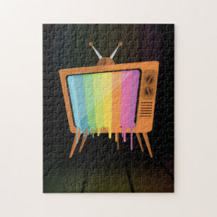 Rainbow TV Puzzle