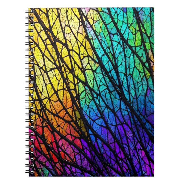 Rainbow Twigs Notizblock (Vorderseite)