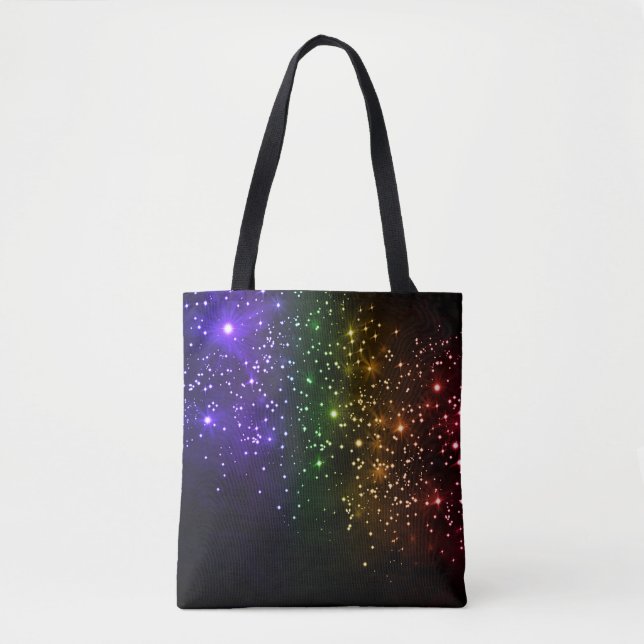 Rainbow Twilight Tote Bag (Vorderseite)