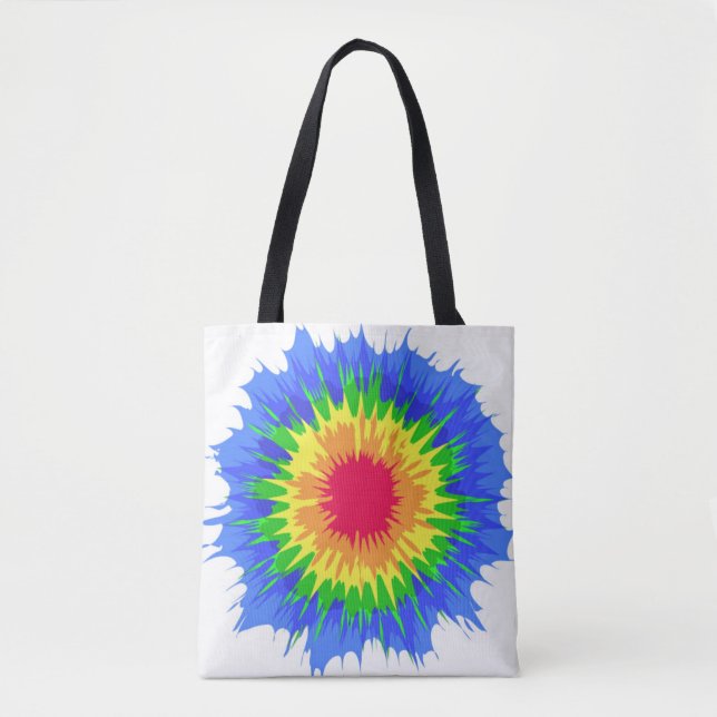 Rainbow Tye Die farbenfrohe Challenge (Vorderseite)