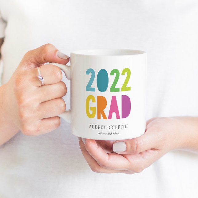 Rainbow Type Grad 2022 Kaffeetasse (Von Creator hochgeladen)