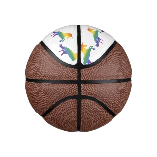 Rainbow Unicorbt Mini Basketball (Rechts)