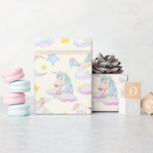 Rainbow Unicorful Wrapping Paper Geschenkpapier