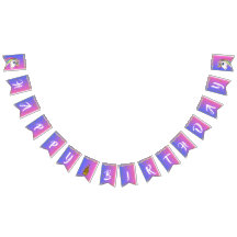 Rainbow Unicorn Birthday Banner | Happy Birthday