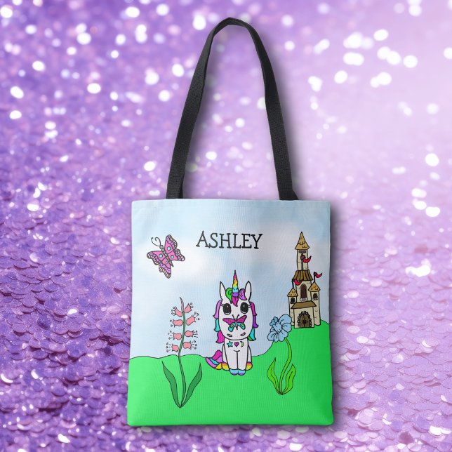 Rainbow Unicorn Fairy Tale Personalisiertes Schlos (Von Creator hochgeladen)