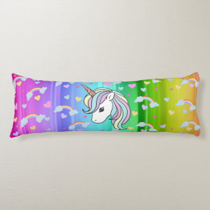 Rainbow Unicorn Hörer Druckkissen Seitenschläferkissen
