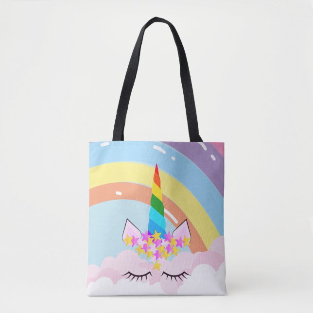 Rainbow Unicorn im Sky Toddler (Vorderseite)