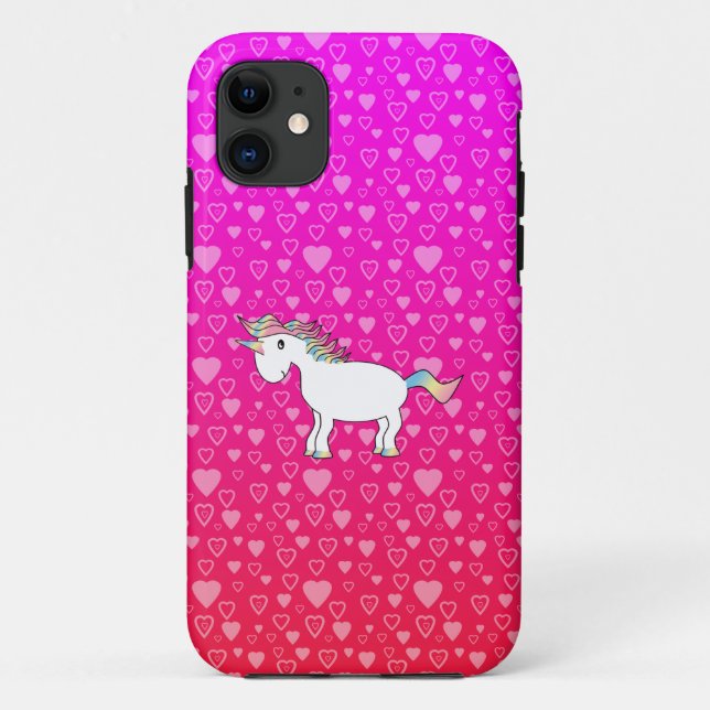 Rainbow unicorn iPhone 5 Fall Case-Mate iPhone Hülle (Rückseite)