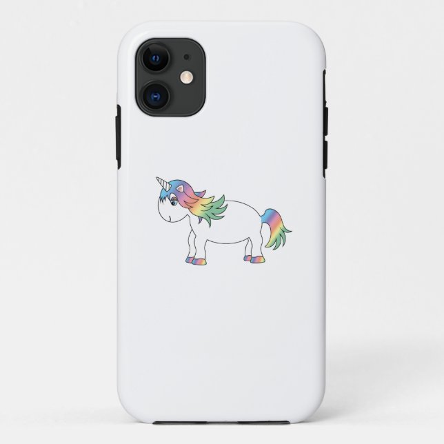Rainbow unicorn iPhone 5 Fall Case-Mate iPhone Hülle (Rückseite)