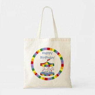 Rainbow Unicorn Karousel Geburtstag Tragetasche