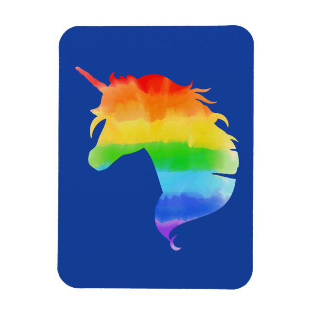 Rainbow Unicorn Magnet (Vertikal)