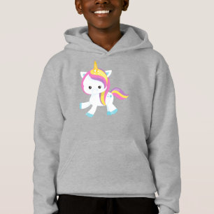 Rainbow Unicorn, Niedliches Einhorn, Stern, Magisc Hoodie