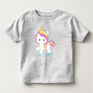 Rainbow Unicorn, Niedliches Einhorn, Stern, Magisc Kleinkind T-shirt