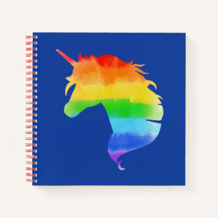 Rainbow Unicorn Notizbuch