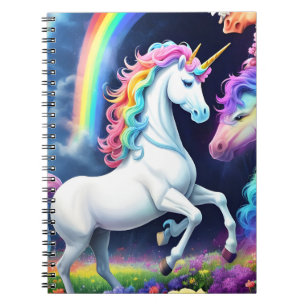 Rainbow Unicorn One Notizblock