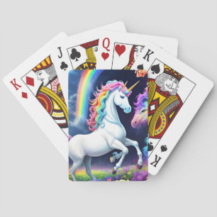 Rainbow Unicorn One Spielkarten