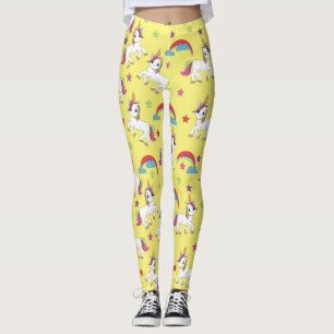 Rainbow Unicorn-Party Leggings