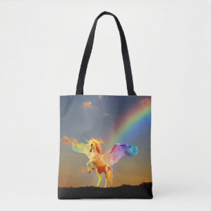 Rainbow unicorn pegasus