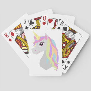 Rainbow Unicorn Spielkarten