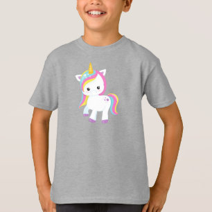 Rainbow Unicorn, Stern, Niedliches Einhorn, Zauber T-Shirt