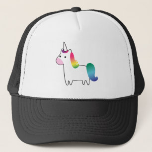Rainbow Unicorn Truckerkappe
