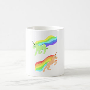 Rainbow Unicorns Tasse