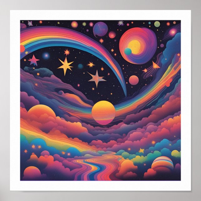 Rainbow Universe Poster (Vorne)
