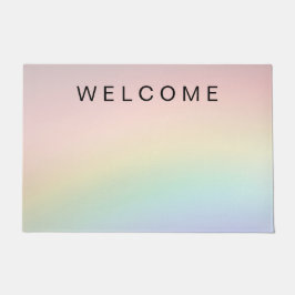 Rainbow-Unternehmen für Firmenlogo mit eigener Mar Fußmatte