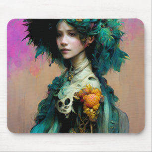 Rainbow Urchin 2 Fantasy Sci-Fi Mousepad
