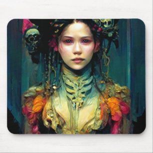 Rainbow Urchin Fantasy Sci-Fi Mousepad