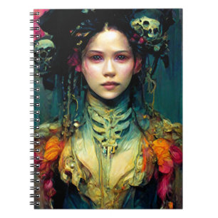 Rainbow Urchin Fantasy Sci-Fi Notizblock