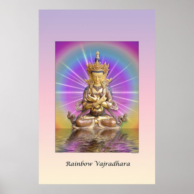 Rainbow Vajradhara Poster (Vorne)