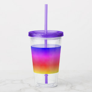Rainbow Vapor Acryltrinkbecher