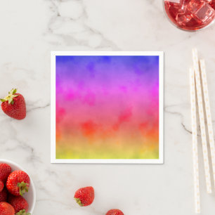 Rainbow Vapor Serviette