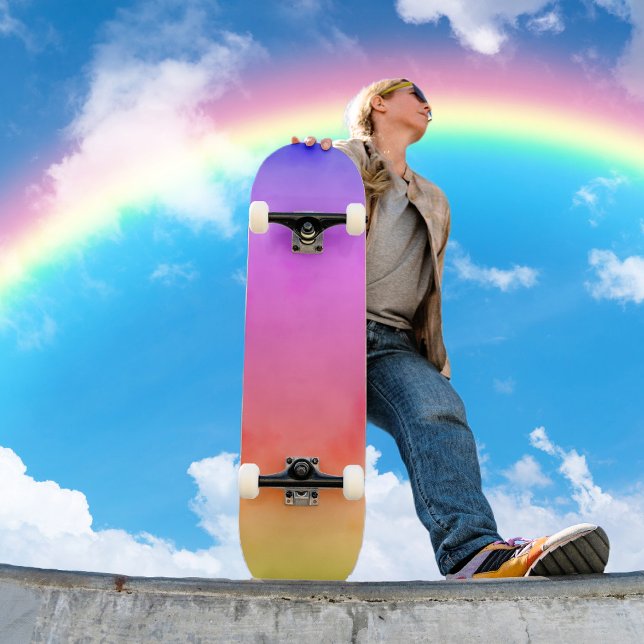 Rainbow Vapor Skateboard (Von Creator hochgeladen)