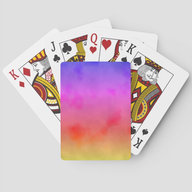 Rainbow Vapor Spielkarten (Rückseite)