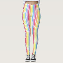 Rainbow Vertical Stripes Pastellfarben