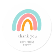 Rainbow Vielen Dank Gastgeschenk