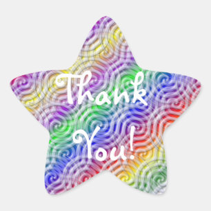 Rainbow Vielen Dank, Star Sticker