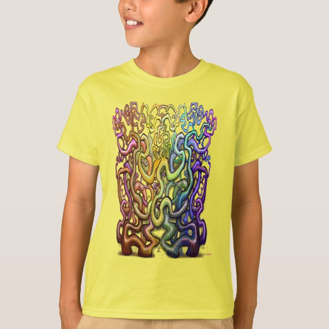 Rainbow Vines T-Shirt (Vorderseite)