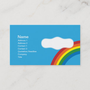 Rainbow Visitenkarte
