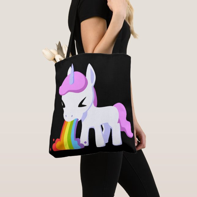 RAINBOW VOMIT UNICORPURSE CROSSBODY BAG (Von Nahem)