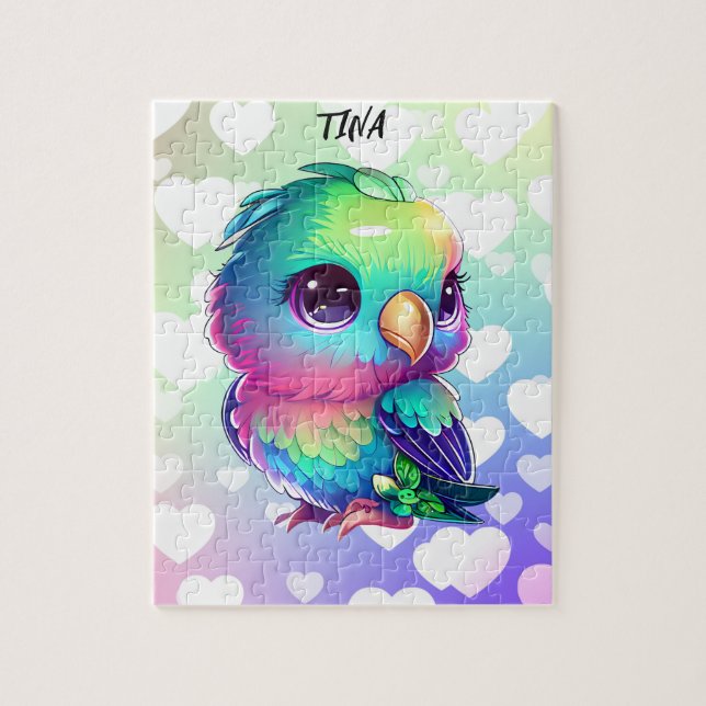 RAINBOW VOR ORT UND HERZEN PUZZLE (Vertikal)