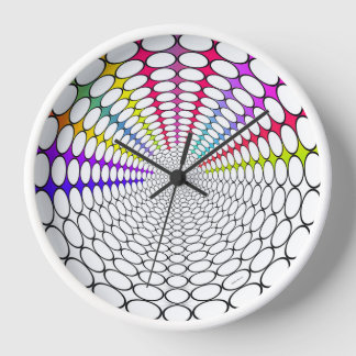 Rainbow Vortex Wall Uhr