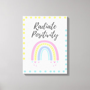 Rainbow Wall Art Leinwanddruck