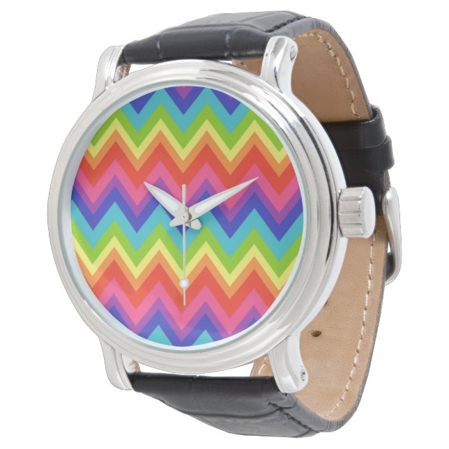 Rainbow Watch Armbanduhr (Schrägansicht)