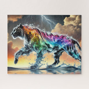Rainbow Water tiger Puzzle