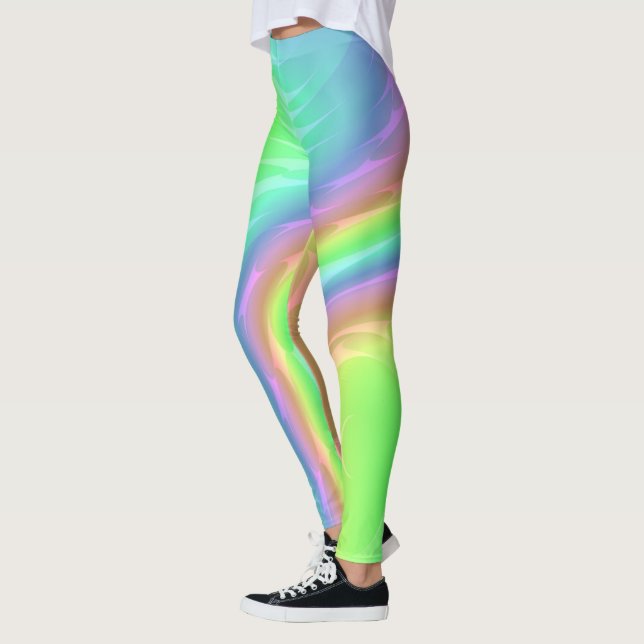 Rainbow Waterfall Leggings (Links)